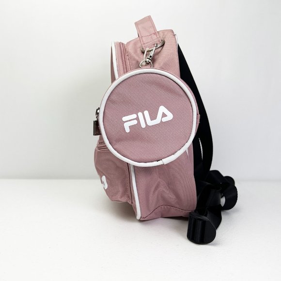 FILA Backpack Arista 2PC Set Pink with straps Brand New (women) - Picture 7 of 11